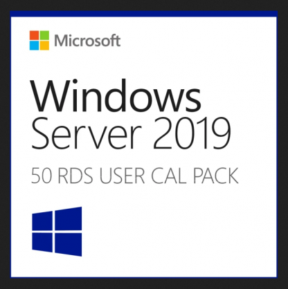 50 RDS User CAL for Windows Server 2019
