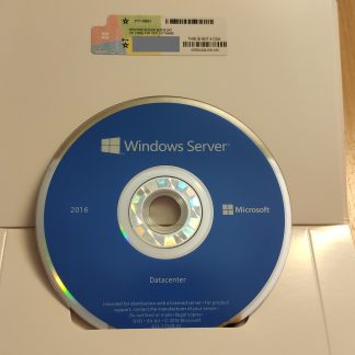 Microsoft Windows Server Datacenter 2016 64-Bit 16 Core OEM - Disk